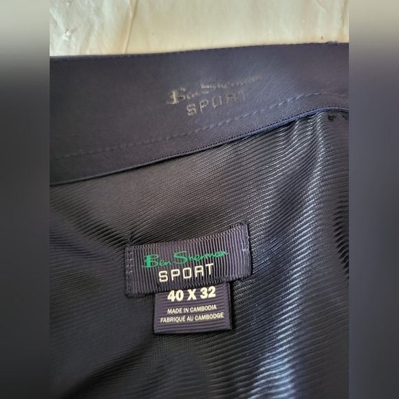 Ben Sherman Dark Blue Sport Trousers, Size 40 X 32 - Picture 4 of 7